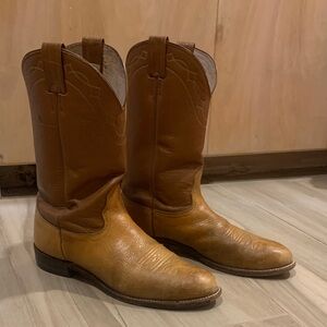 Men's Tan Leather Western Nocona Boots